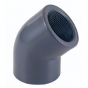 Elbow pvc-u 45º female thread socket Cepex