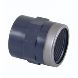 Socket plain female thread reinforced pvc-u Cepex