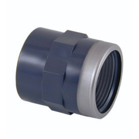 Socket plain female thread reinforced pvc-u Cepex