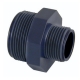 Reducing socket pvc male/male thread Cepex