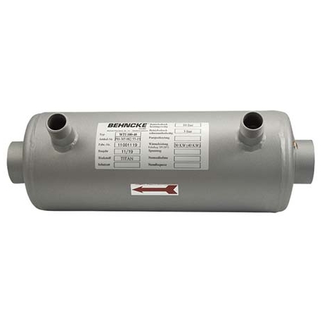 Heat exchanger titanium WTI Behncke