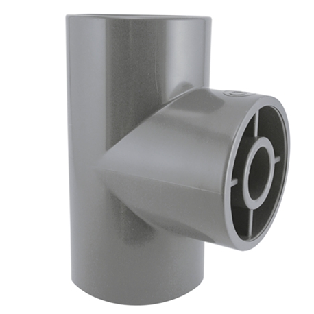 Ταφ συστολικό pvc-u 90° κολλητό CH