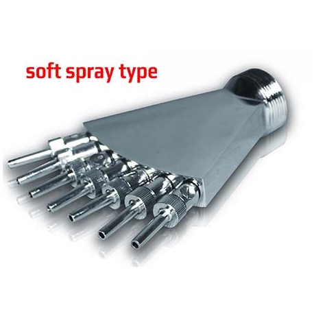 Στόμιο κανονιού νερού Soft spray Aqualine