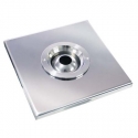 Στόμιο εισαγωγής τετράγωνο inox Aqua Line