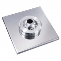 Wall return inlet square inox Aqua Line