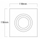 Bottom inlet square AC
