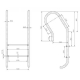 Pool ladder Mixta Kripsol 