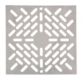 Grate of drain grille square inox Aqua Line
