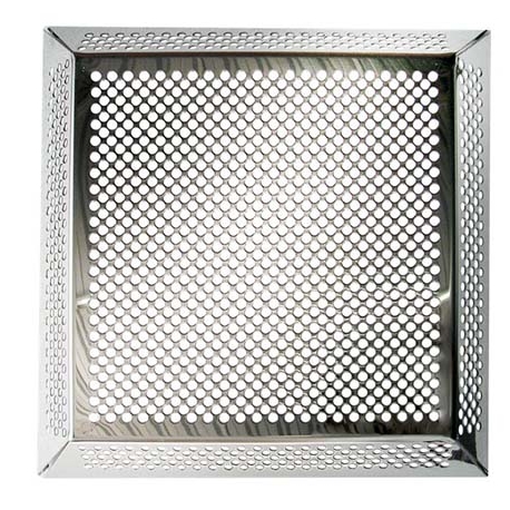 Σχαράκι φρεατίου πυθμένα τετράγωνο inox Aqua Line