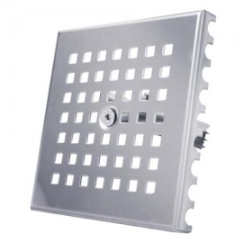Water bottom inlets square inox Aqua Line