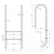 Pool ladder Muro AquaLine
