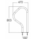 Stairs grab rail ARV Aqualine