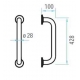 Handle counter-current swimming equipment Astral