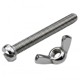 Spare screw set with wing nut P6/P7 Fairlocks