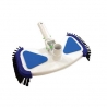 Vacuum head with bottom and side bristles VHL-100