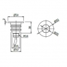 Recessed LED pool/spa light ULSD-12