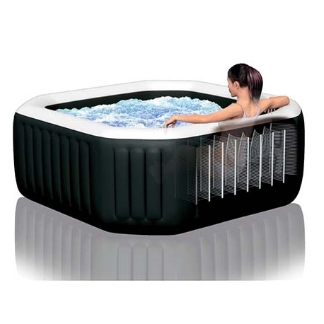 Inflatable spa octagon