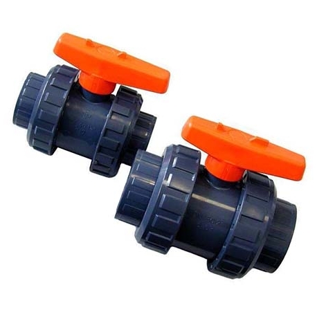 Valve glued pvc praher