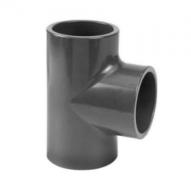 Tee 90° solvent pvc A.S