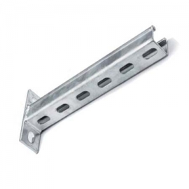 Κονσόλα στήριξης διάτρητη 41Χ41 με βάση