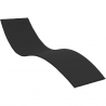 Sunlounger mattress polypropylene Slim Siesta
