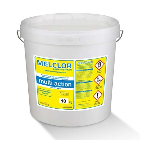Πολυταμπλέτες χλωρίου 200gr Melchlore P.Power
