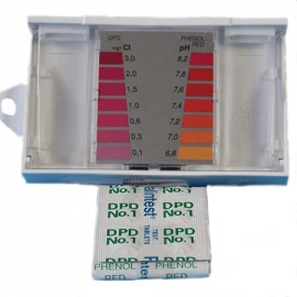 Test kit cl-ph tablets Praher