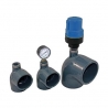 Elbow socket pvc Air top 90º Hidroten