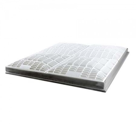 Frame and grate square inox Anti Vortex AC