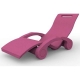 Sunlounger floating polyethylene Arkema