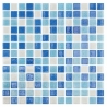 Mosaic 13x13 Blue mix Astral