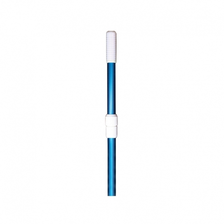 Telescopic pole poolstyle