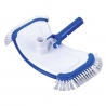 Vacuum head with side brushes for liner AC