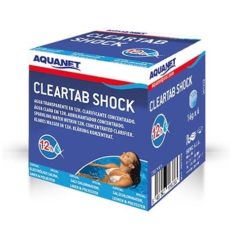 Cleartab shock 12 hours Aquanet
