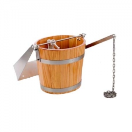 Flood shower bucket with holder Cpa