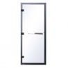 Glass steam room door stainless steel Steamtec