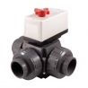 Three-way electric valve for solar panel Oku