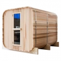 Outdoor sauna room Square Barrel