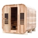 Outdoor sauna room Square Barrel