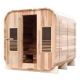 Outdoor sauna room Square Drops