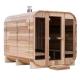 Outdoor sauna room Square Drops