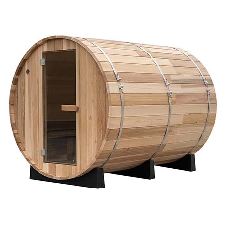 Outdoor sauna room Barrel Alpha