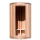 Outdoor sauna room Barrel Alpha