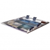 Inground overflow spa Mercurio Astral