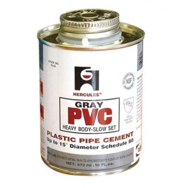 Dimco gray pvc cement