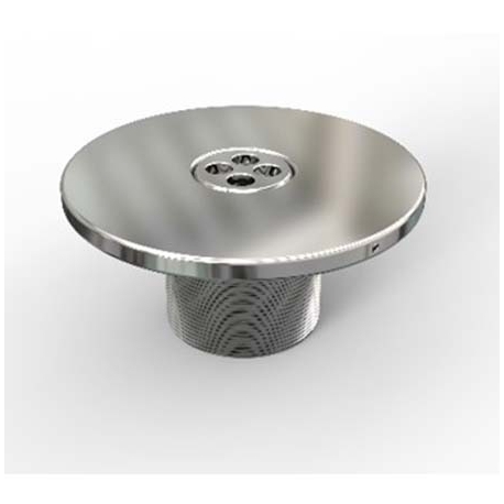 Στόμιo εισαγωγής inox στρογγυλό 4x8mm Astral