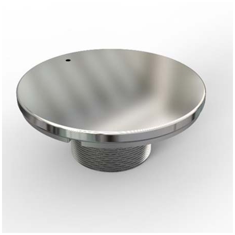 Suction nozzle round  inox Astral