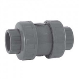 Check valve double union pvc Cepex