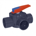 Τρίοδη βαλβίδα pvc Cepex