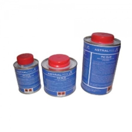 Gel flexible and rigid pvc pipes for pools Blue Adhesive Cepex